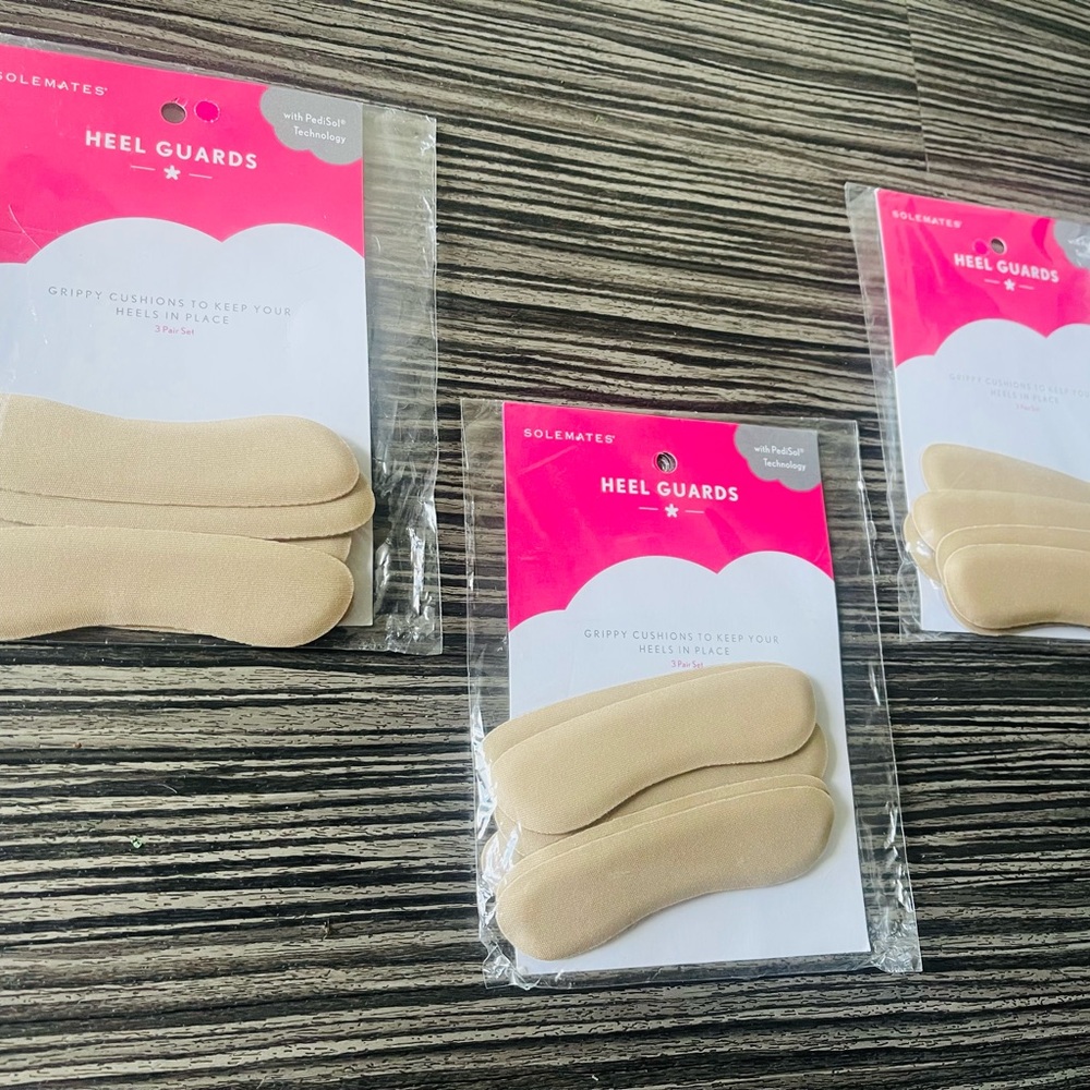Solemates Heel Guards 3 Pack Bundle